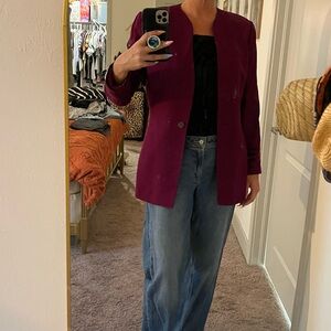 Women's Purple Blazer